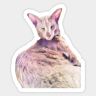 Siamese Cat Sticker